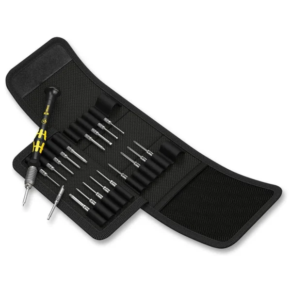 Wera Bit Holder, Micro-Set, Hex-Plus, Kraftform Kompakt, 20 Pieces (5073671001)