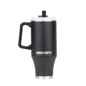 Mammoth Ascent Black 40 oz Tumbler with handle