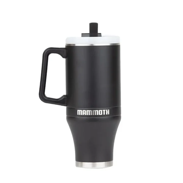 Mammoth Ascent Black 40 oz Tumbler with handle