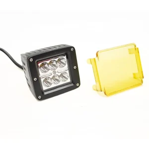 Race Sport Street Series 6-LED Cube Spot Light w/ Optional Amber Cover (1004913)
