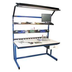 PROLINE Cantilever Workbenches Model K with Plastic Laminate Surface (BIB19) - view 4