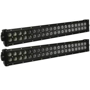 Race Sport 4WD Jeep JK Wrangler Grille 2 BLACKED OUT Series LED LIGHT BAR (1005223) - view 3