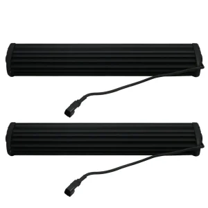 Race Sport 4WD Jeep JK Wrangler Grille 2 BLACKED OUT Series LED LIGHT BAR (1005223) - view 4