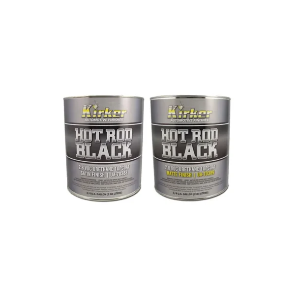 Kirker Hot Rod Black 2.8 VOC Urethane Topcoat Car Paint