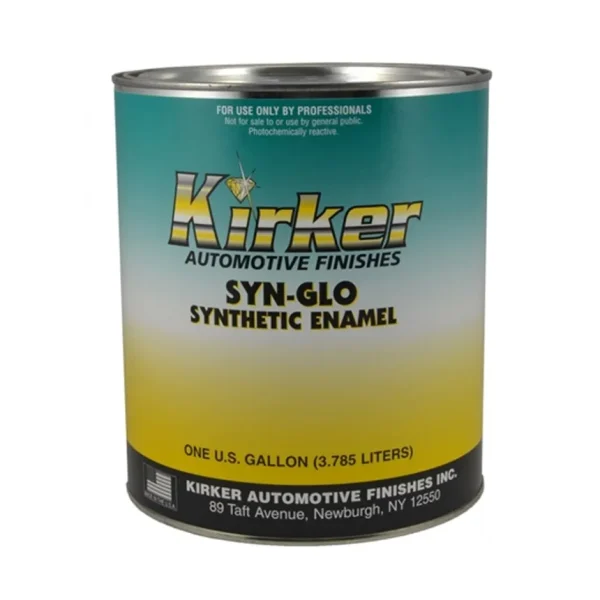 Kirker Syn-Glo Synthetic Enamel Flat Black Chassis Paint – 2-75