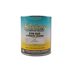 Kirker Syn-Glo Synthetic Enamel Semi-Gloss Black Chassis Paint – 2-77