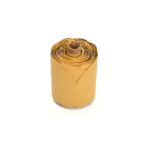 3M Stikit 5″ Gold Discs – 125 Disc Roll P80A