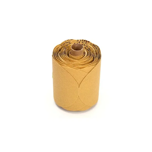 3M Stikit 5″ Gold Discs – 125 Disc Roll P80A