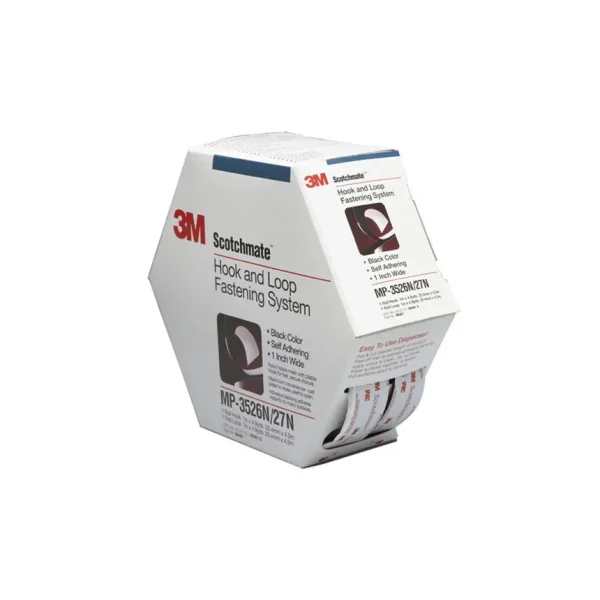 3M Scotchmate Mini Pack Black, 1″ x 4.9 yd – 06481