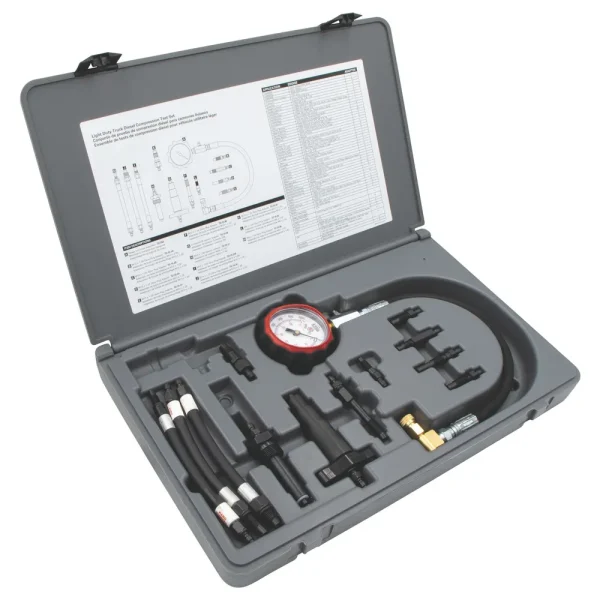 LIGHT-DUTY TRUCK DIESEL COMPRESSION TESTER SET