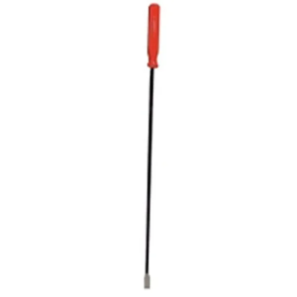 Mayhew Tools 40112 Pry Bar, Screwdriver Handle, 25″ Long, Curved End