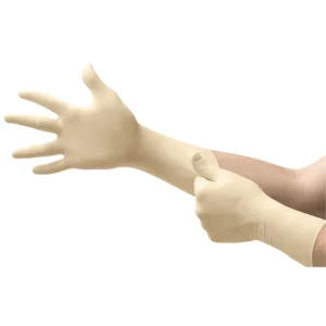 Microflex Ultra One Medium Latex Gloves With Extended Cuff Powder-Free (UL315M) - view 2