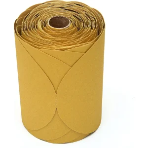 3M 6″ P100A Stikit Gold Abrasive Disc Roll 236U (1442) - view 2