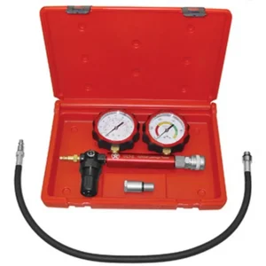 Lang Tools Cylinder Leak-Down Tester Kit 2 Gauges Adapter And Hose (CLT-2PB)
