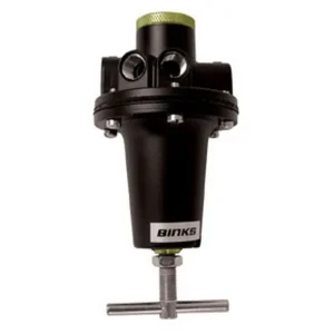 Binks 5-Port Air Regulator for Pressure Tanks 60 CFM 3/8″ NPT (HAR-511)
