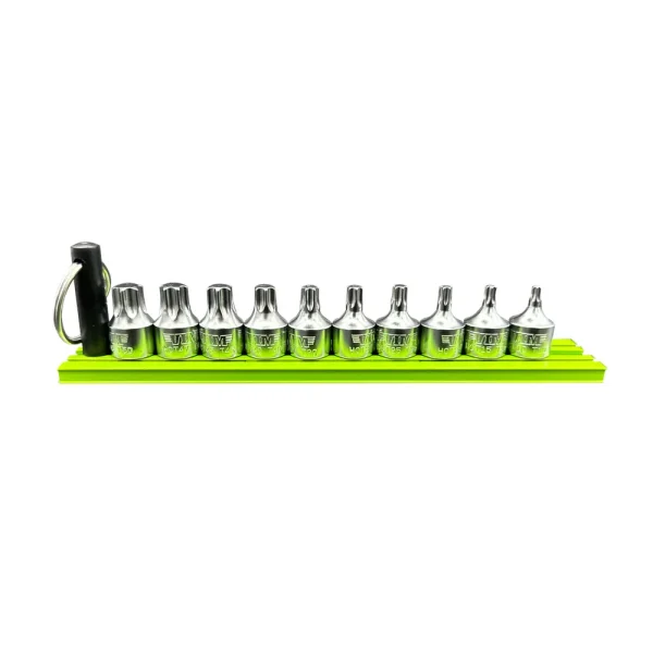 Vim Tools 10 Piece 1/2 Inch Cut Stubby TORX Set (HCT1050A)