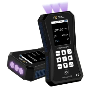 PCE Instruments Automotive Tester/Stroboscope with UV High-Power LEDs (PCE-LES 103UV-385)