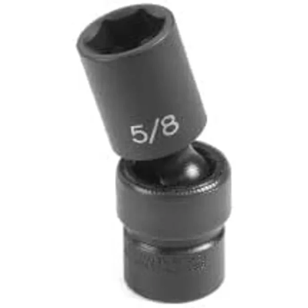 Grey Pneumatic 5/8″ X 6 Point Semi-Deep 3/8″ Drive Universal Impact Socket (1020USD)