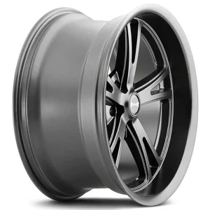Ridler 606 Matte Black Wheels - view 2