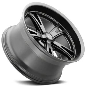 Ridler 606 Matte Black Wheels - view 3