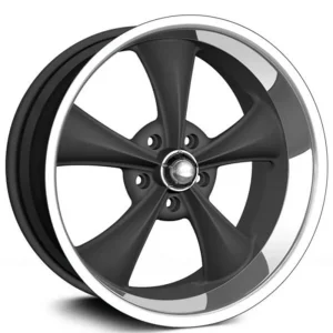 Ridler 695 Matte Black Machined Wheels