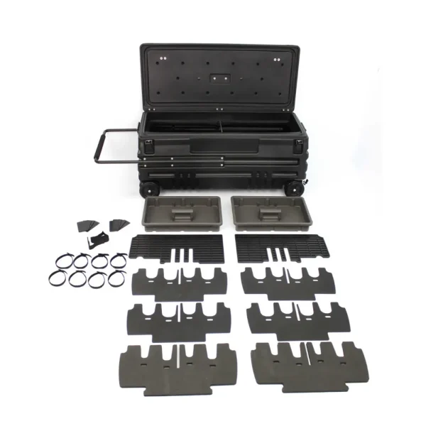 DU-HA Squad Box with Manual Latch Lockable Storage for Vehicles (DUH70602, DUH70604)