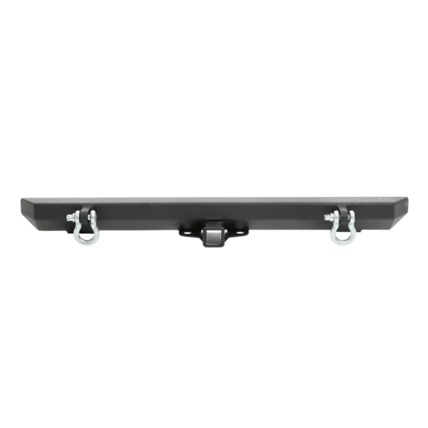 Smittybilt 7606 Wrangler CJ/YJ/TJ/LJ SRC Classic Rock Crawler Rear Bumper w/ 2″ Receiver & D-Rings (SMB76750D)
