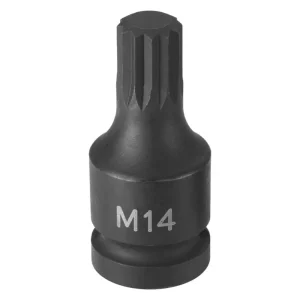 Grey Pneumatic 1/2″ Drive M6 Triple Square Impact Bit Socket (2106S)
