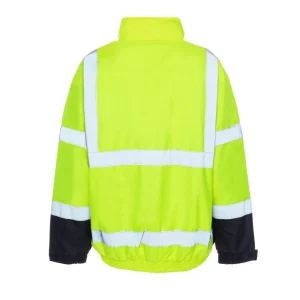 Utility Pro HiVis Quilt Lined Bomber Jacket Waterproof ANSI Class 3 - view 3