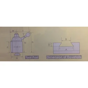 HHIP BXA TOOL POST – WEDGE TYPE 250-200 (3900-5121) - view 2