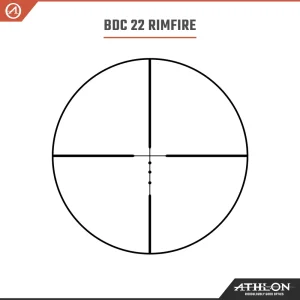 Athlon Optics Neos 4-12×40 BDC 22 RimFire SFP MOA Reticle (216010) - view 4
