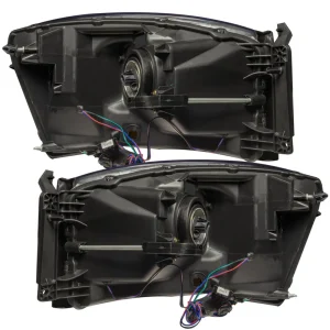 Oracle Lighting 2006 Dodge Ram Pre-Assembled LED Halo Headlights – (Chrome Housing) (7032-001, 7032- - view 4