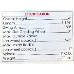 PRO-SERIES PRO-SERIES VISI-DRESS RADIUS & ANGLE DRESSER MADE IN TAIWAN (3900-0060) - view 2