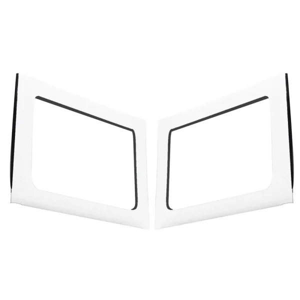 DEI White ’11-’18 Wrangler JK 4-Door Rear Side Window (50151)