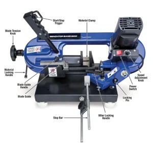 Eastwood Benchtop Metal Cutting Bandsaw (20237) - view 2