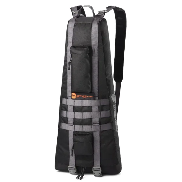 DMOS Delta Shovel Backpack Bag – Black, 1000D Cordura (DMOSDCBB-BK-INTL)