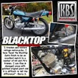 KBS Coatings BlackTop 1K UV Stable Coating, 8 oz (8201, 8202, 8212) - view 2