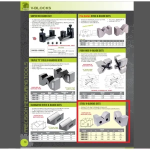 HHIP 3 X 1-5/16 X 2-3/8″ STEEL V-BLOCK SET (3402-1303) - view 3