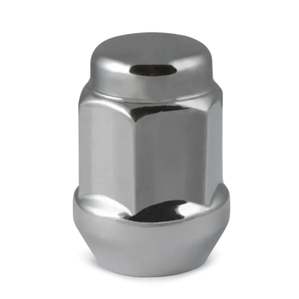 RHI Automotive 9/16″ Closed End (Long) Bulge Acorn (18 Point) 8 Lug 48mm/1.90″ Chrome 28 Lugs, 4 Locks, 1 Key (8448LK...