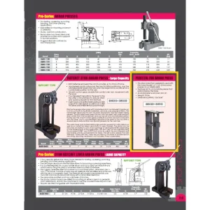 HHIP PEDESTAL FOR ARBOR PRESSES (8600-3610) - view 3
