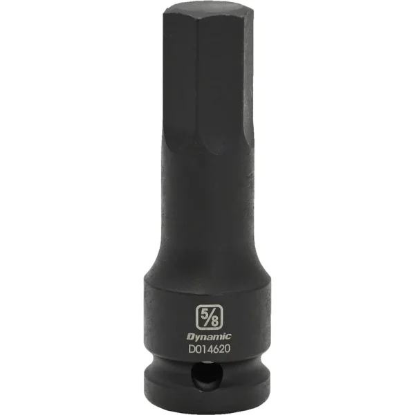 Dynamic Tools 1/2″ Drive SAE Hex Head, 5/8″, Bit Impact Socket (D014620)