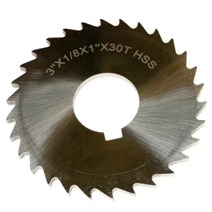 HHIP 3 X 1/8 X 1″ HIGH SPEED STEEL PLAIN SLITTING SAW (5071-4208) - view 2