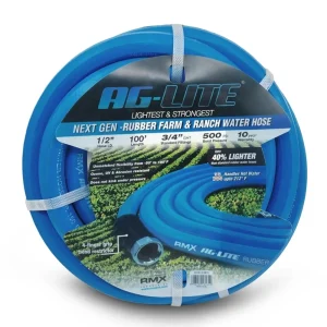 AG-Lite Rubber Water Hose Assembly (Multiple Sizes Available)