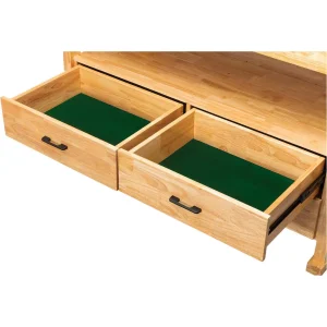 Grizzly Industrial 84″ 4-Drawer Butcher Block Workbench (T34089) - view 2