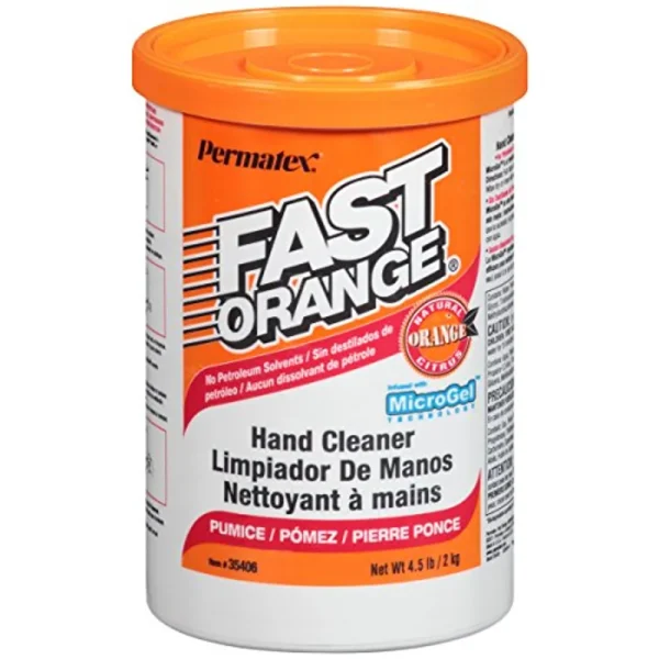 Permatex Fast Orange Pumice Cream Hand Cleaner 4.5 lbs (35406)
