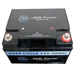 AIMS Power 50Ah 12V Lithium Battery (LFP12V50AB) - view 2