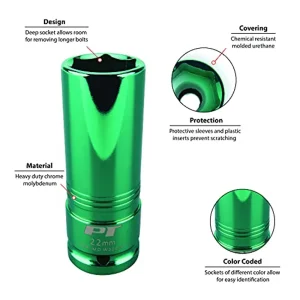Performance Tool W32926 1/2-Inch Impact Drive 22mm Thin Wall Socket - view 4