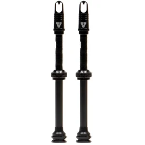 VIAIR 80mm Black Tubeless Tire Valve Stem High Performance (60800BK)