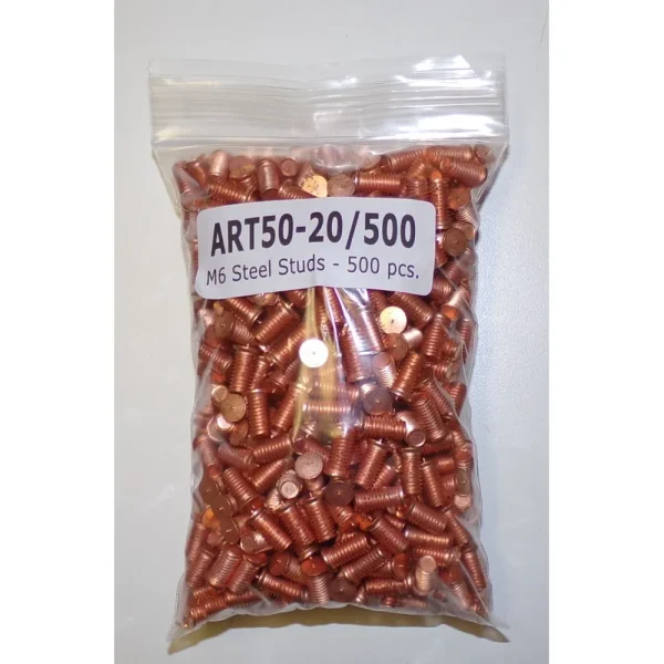 Killer Tools M6 Steel Studs (500 Pcs.) (ART50-20/500)