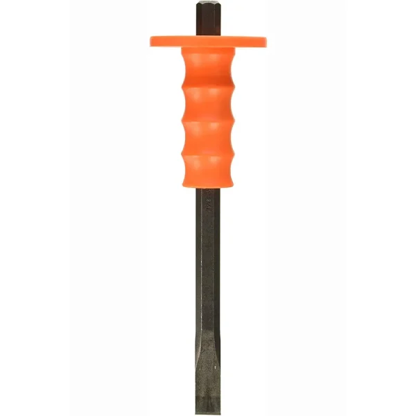 Mayhew 12205 3/4-by-12-Inch Handguarded Cold Chisel , Black